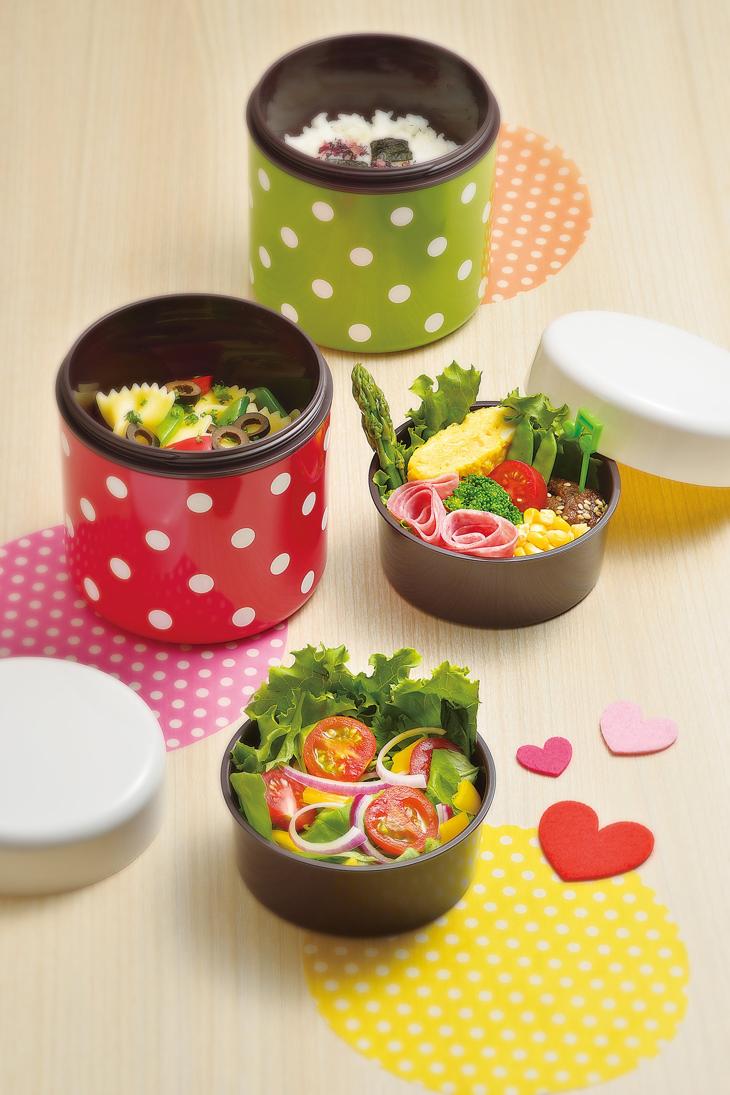 あんみつ zone 250本分 Amazon.com - 宮本産業 Miyamoto Sangyo Double Wall Lunch Box